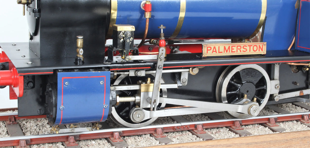 5 inch gauge Polly II 0-4-0 with tender