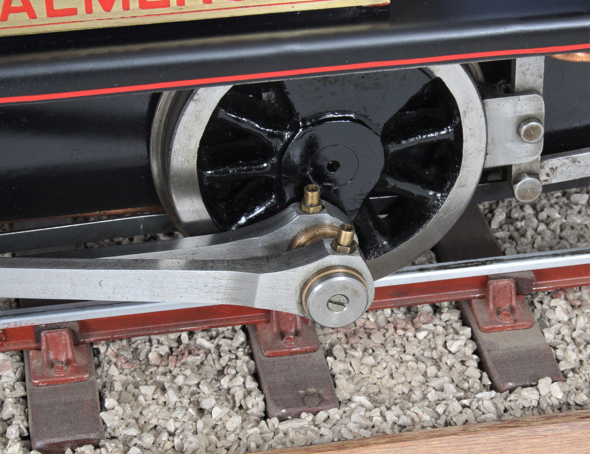 5 inch gauge Polly II 0-4-0 with tender