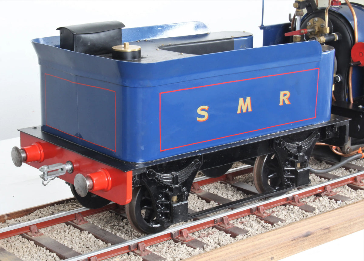 5 inch gauge Polly II 0-4-0 with tender
