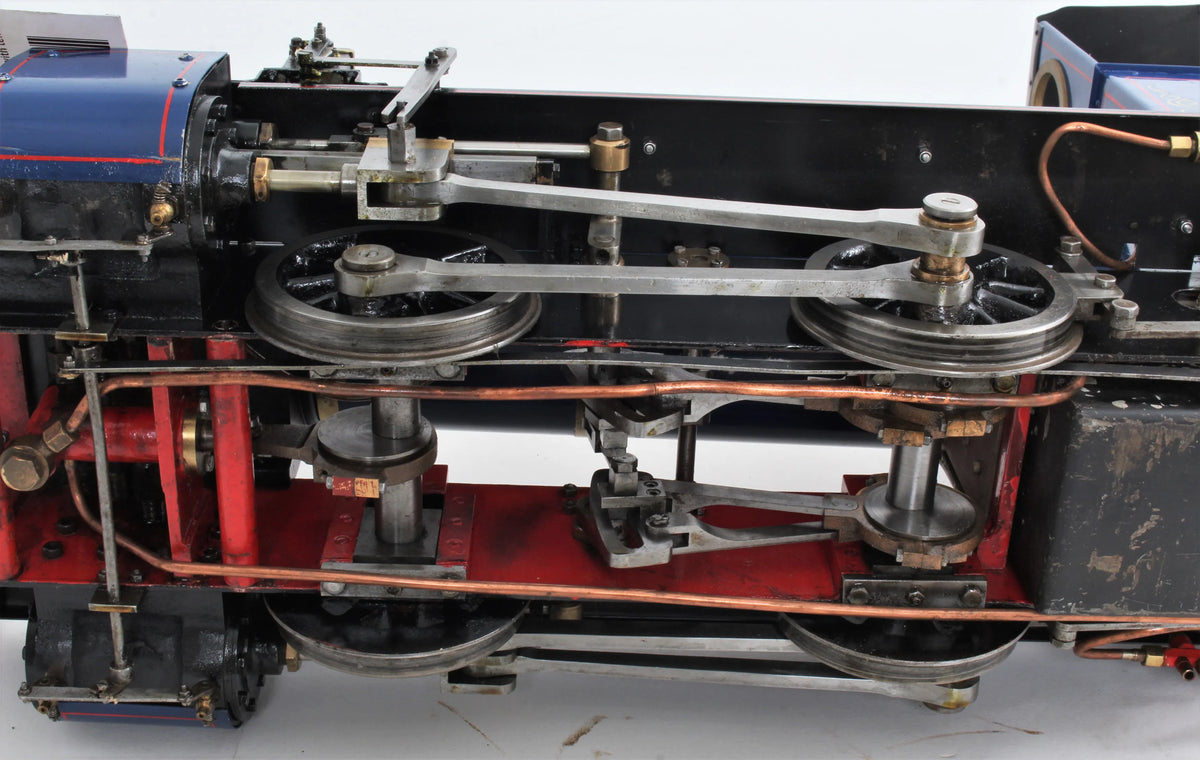 5 inch gauge Polly II 0-4-0 with tender