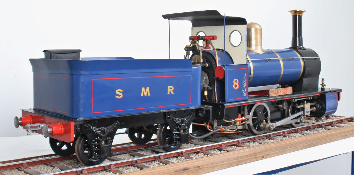5 inch gauge Polly II 0-4-0 with tender