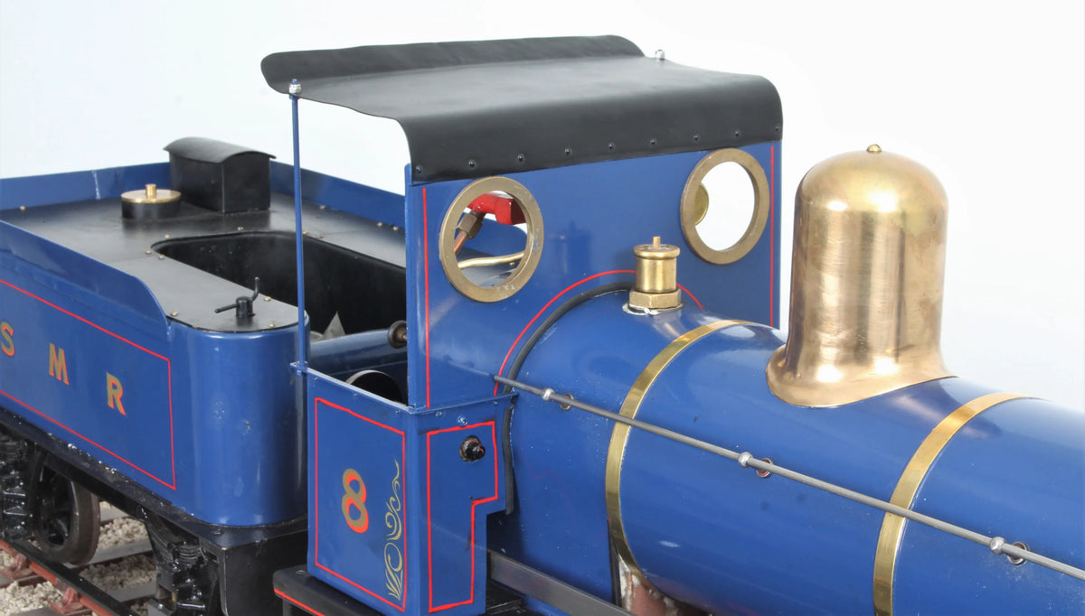 5 inch gauge Polly II 0-4-0 with tender