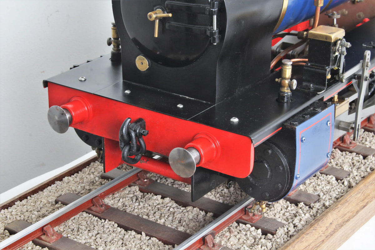 5 inch gauge Polly II 0-4-0 with tender