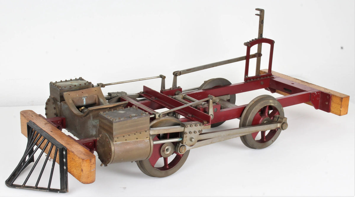 7 1/4 inch gauge "Marie Estelle" 0-4-0 with commercial boiler