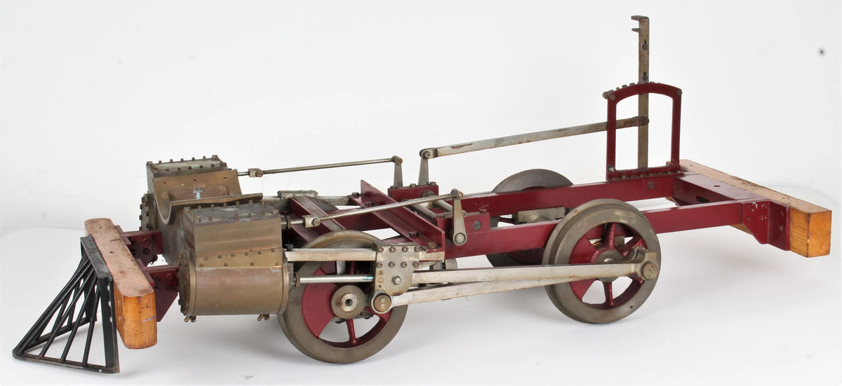 7 1/4 inch gauge "Marie Estelle" 0-4-0 with commercial boiler