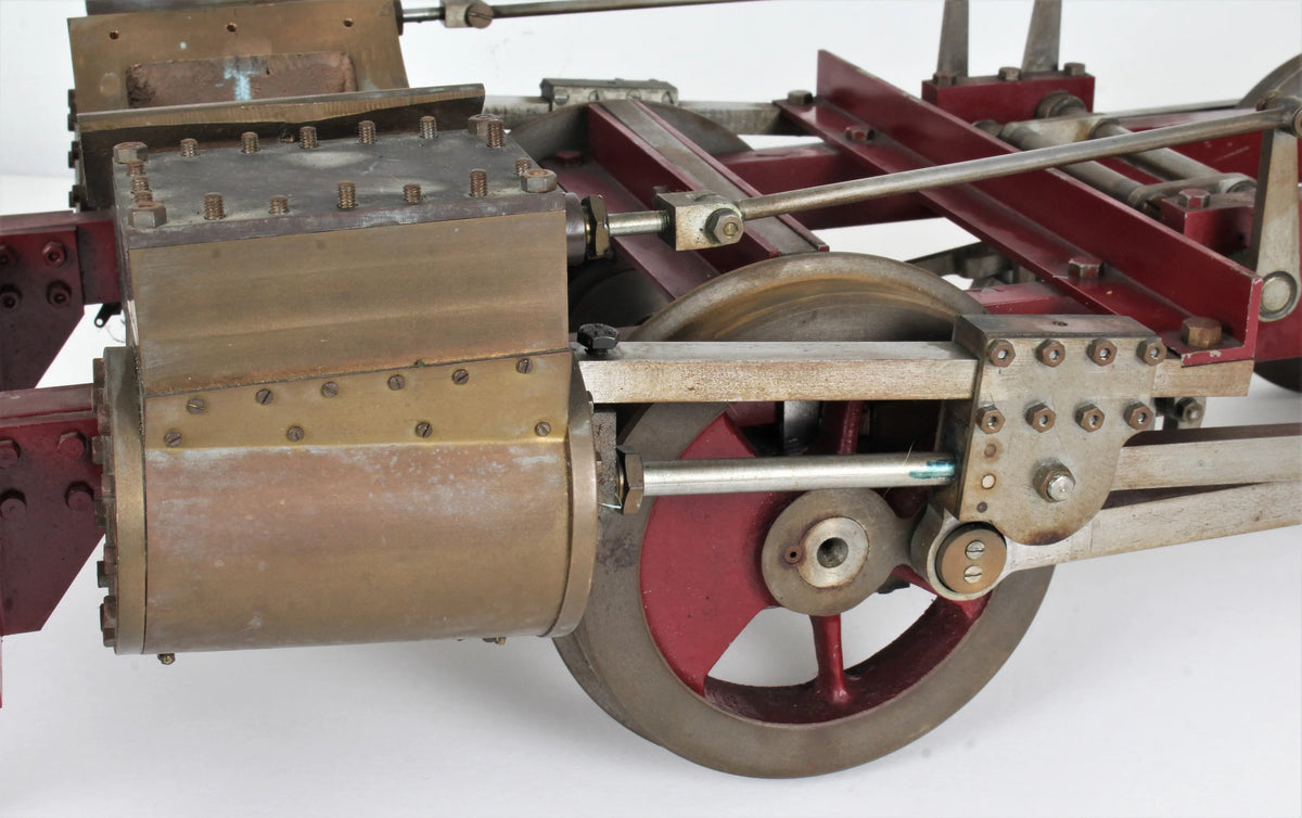 7 1/4 inch gauge "Marie Estelle" 0-4-0 with commercial boiler