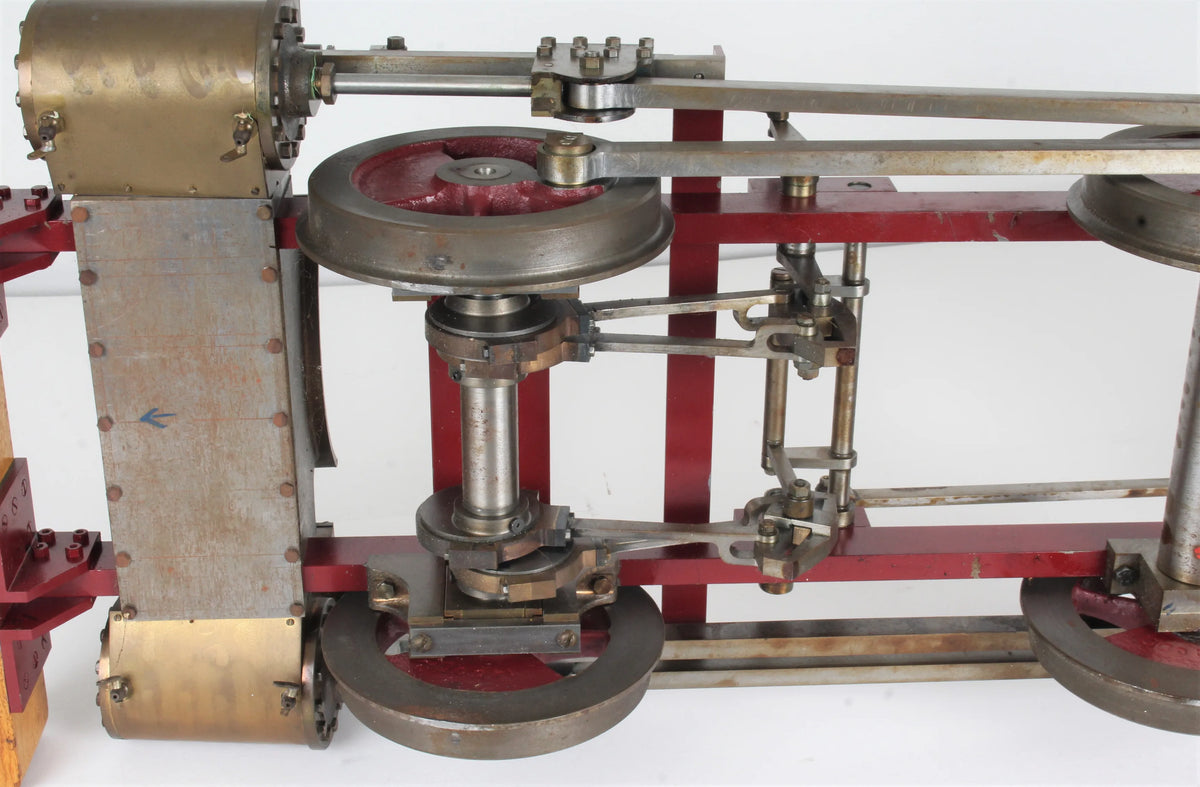 7 1/4 inch gauge "Marie Estelle" 0-4-0 with commercial boiler