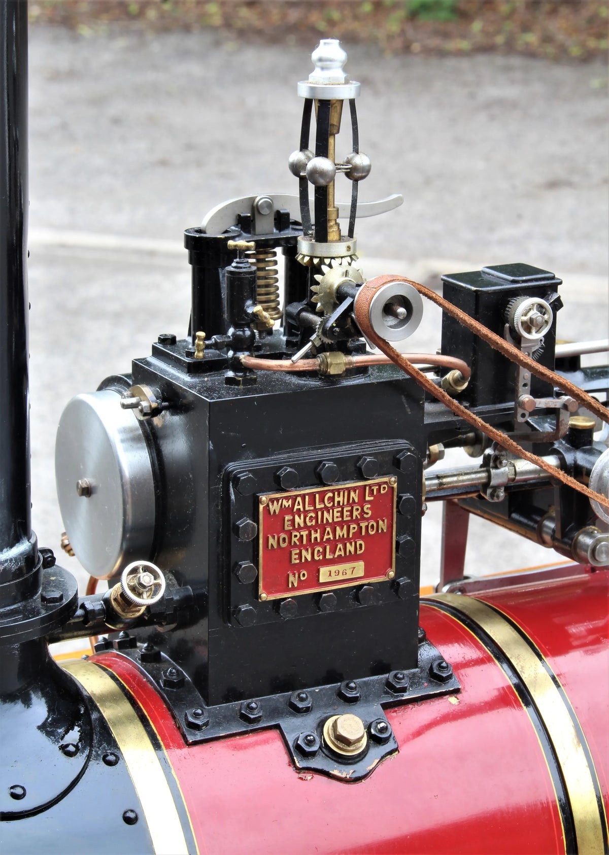 2 inch scale Allchin agricultural engine
