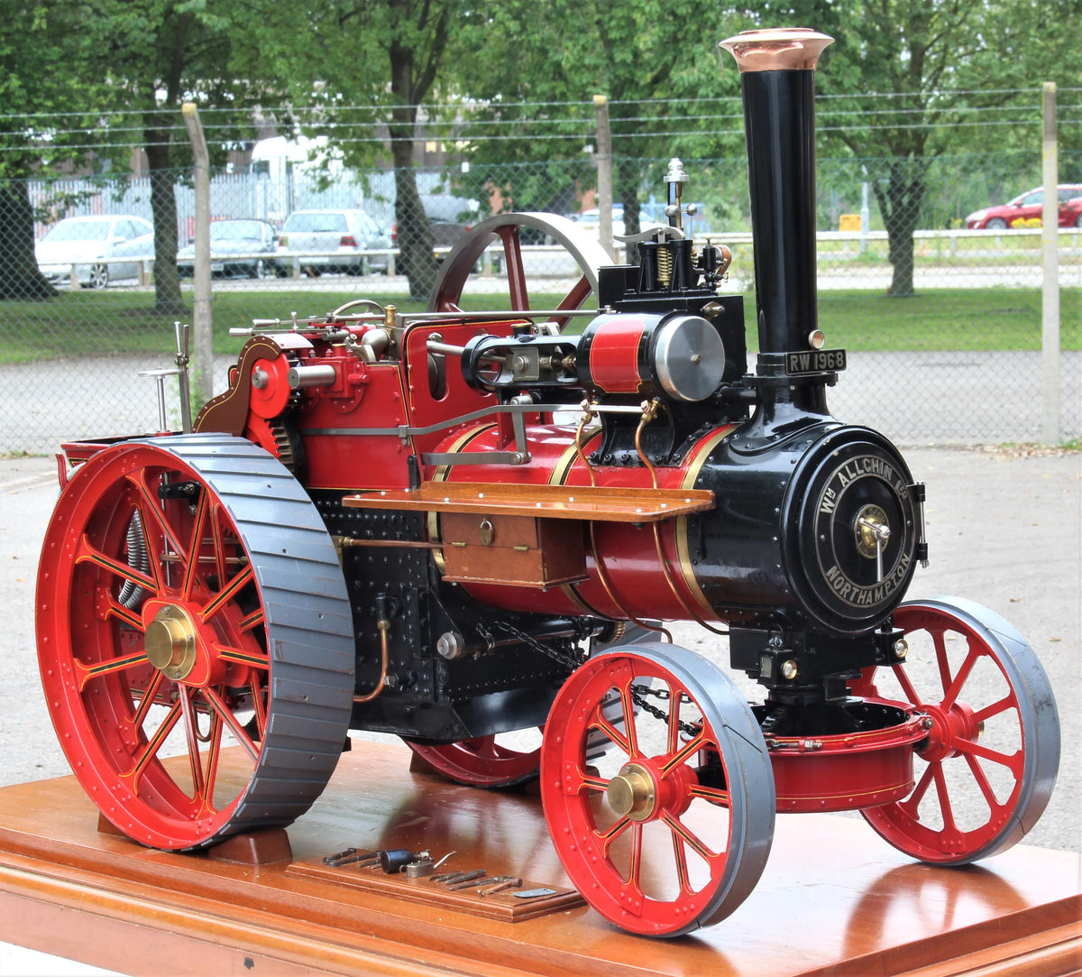 2 inch scale Allchin agricultural engine
