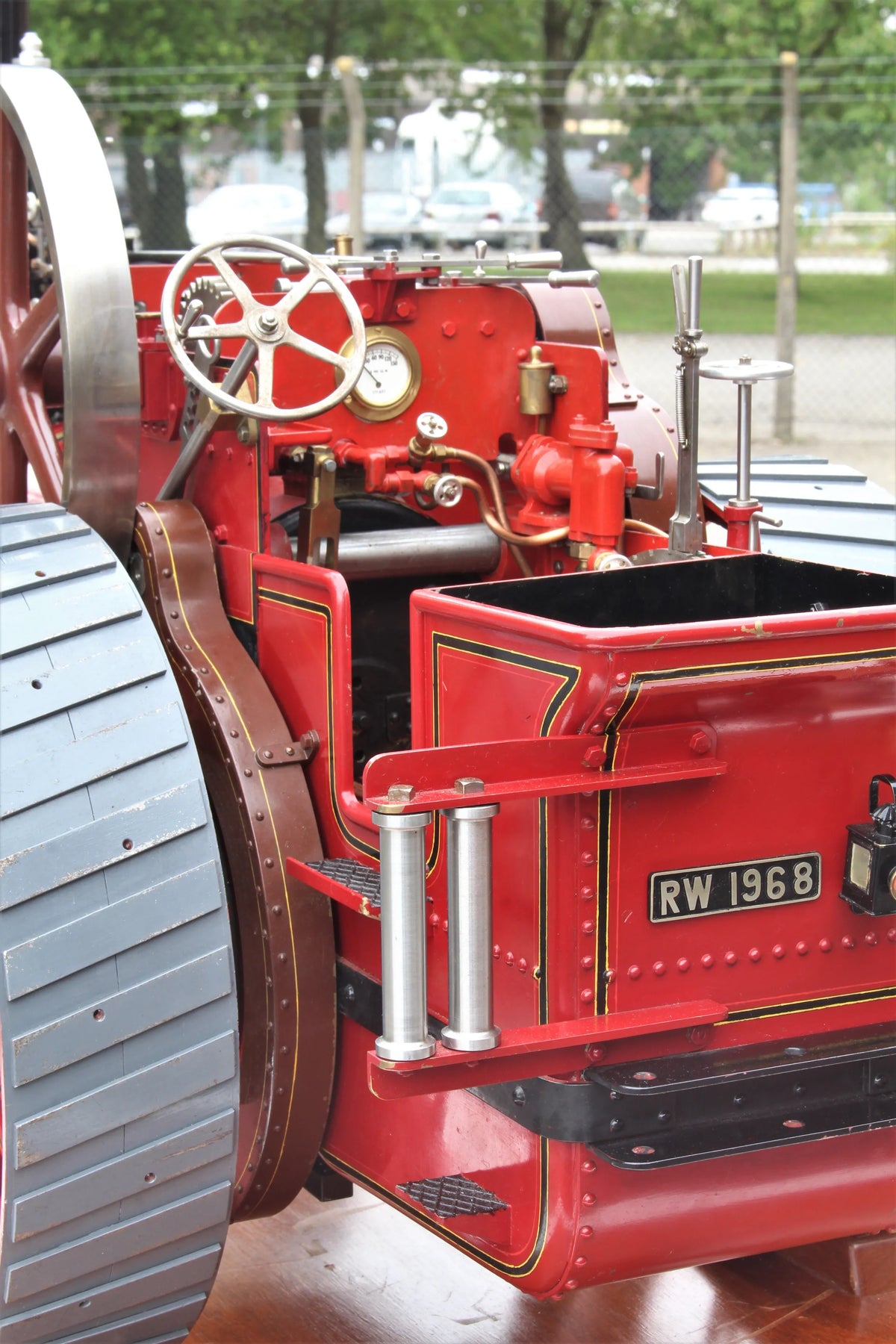 2 inch scale Allchin agricultural engine