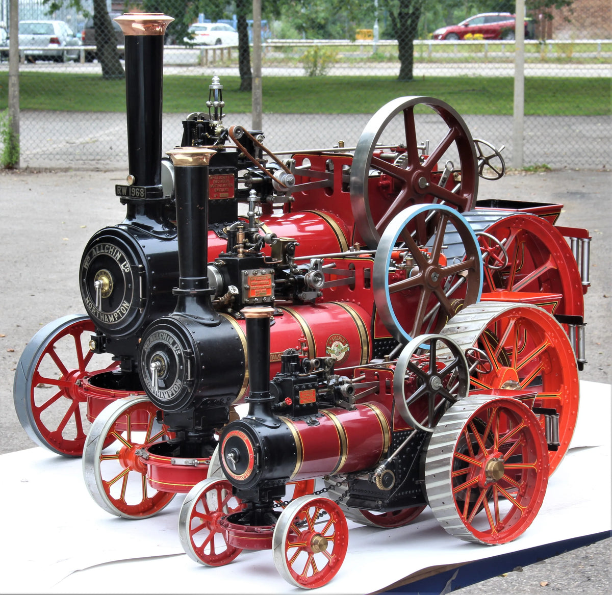2 inch scale Allchin agricultural engine