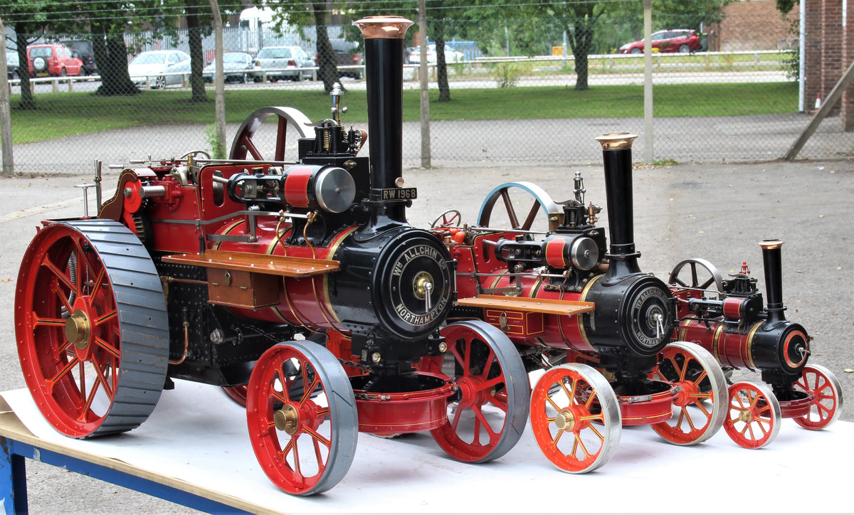 2 inch scale Allchin agricultural engine