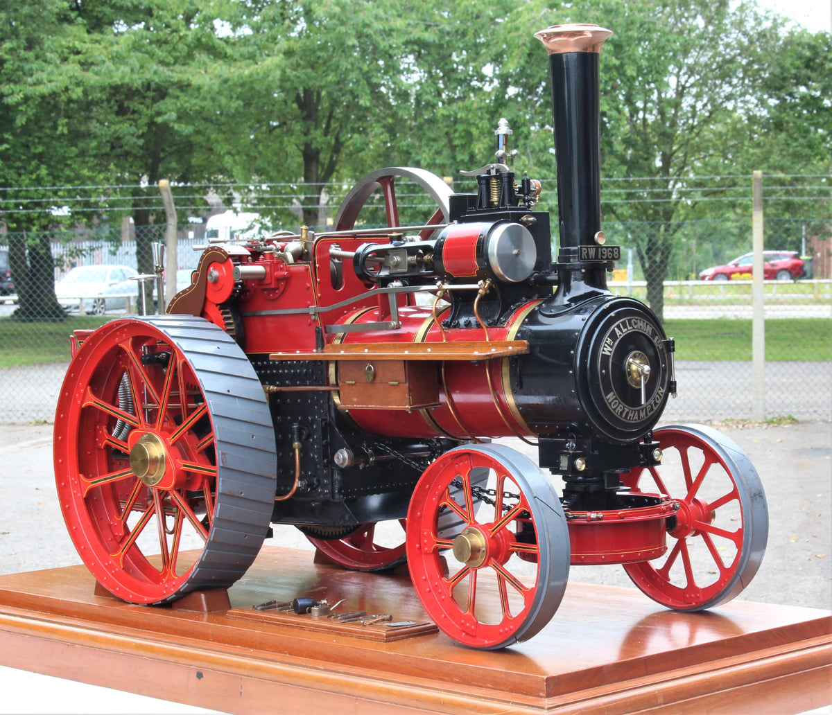 2 inch scale Allchin agricultural engine