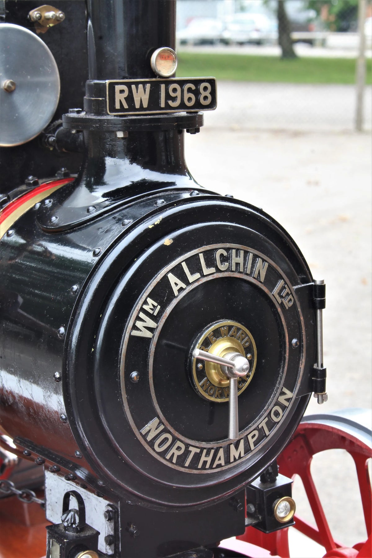 2 inch scale Allchin agricultural engine