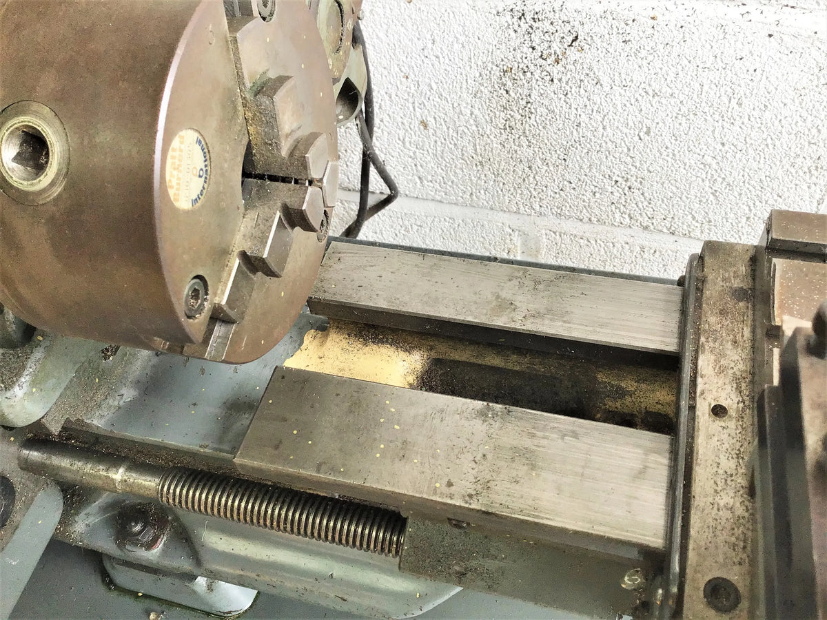 Myford ML7 lathe with gearbox, stand and tooling