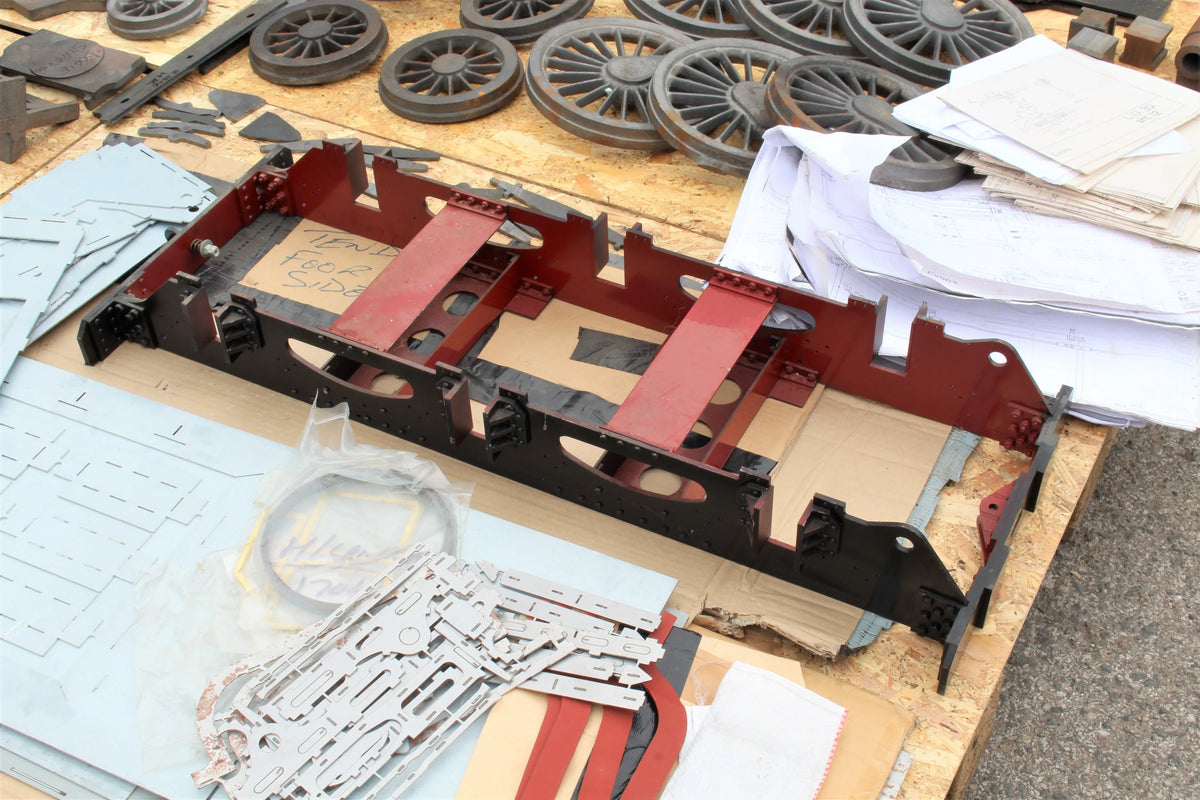7 1/4 inch gauge LMS Black 5 parts & castings