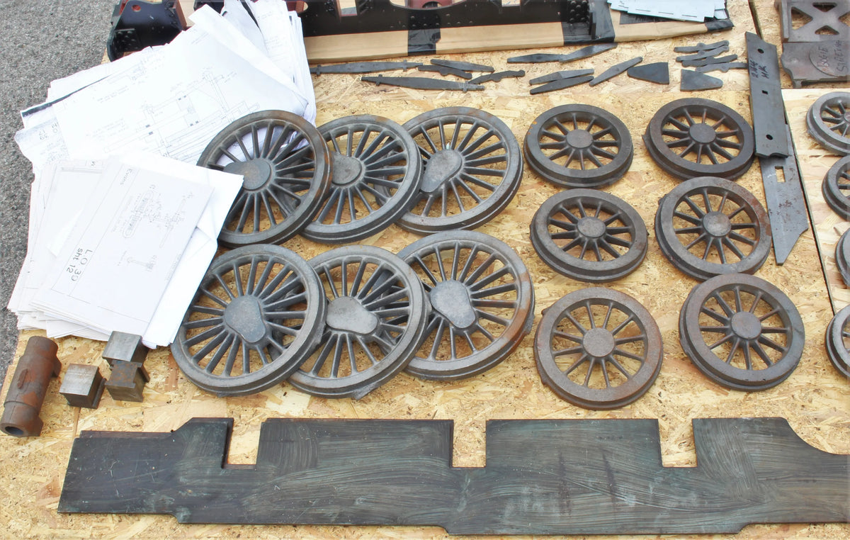 7 1/4 inch gauge LMS Black 5 parts & castings