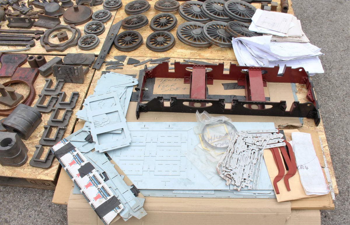 7 1/4 inch gauge LMS Black 5 parts & castings