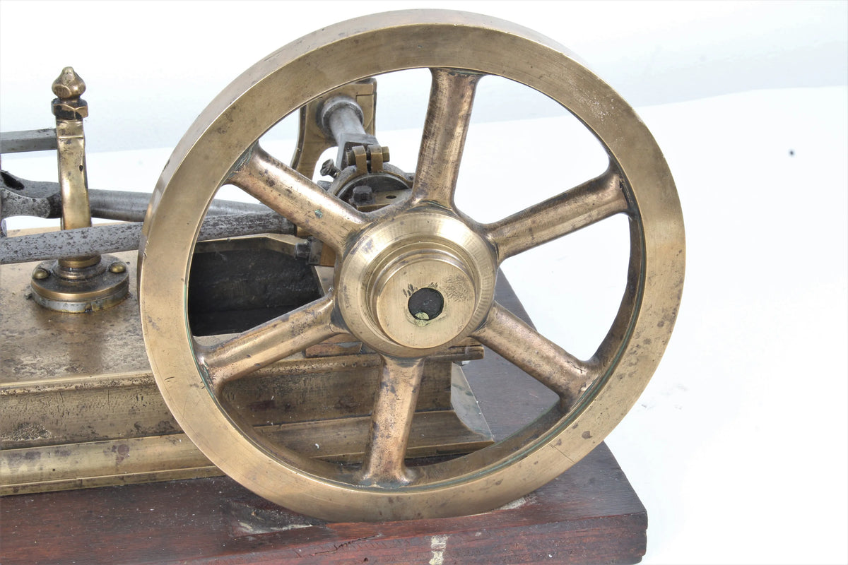 Vintage horizontal mill engine