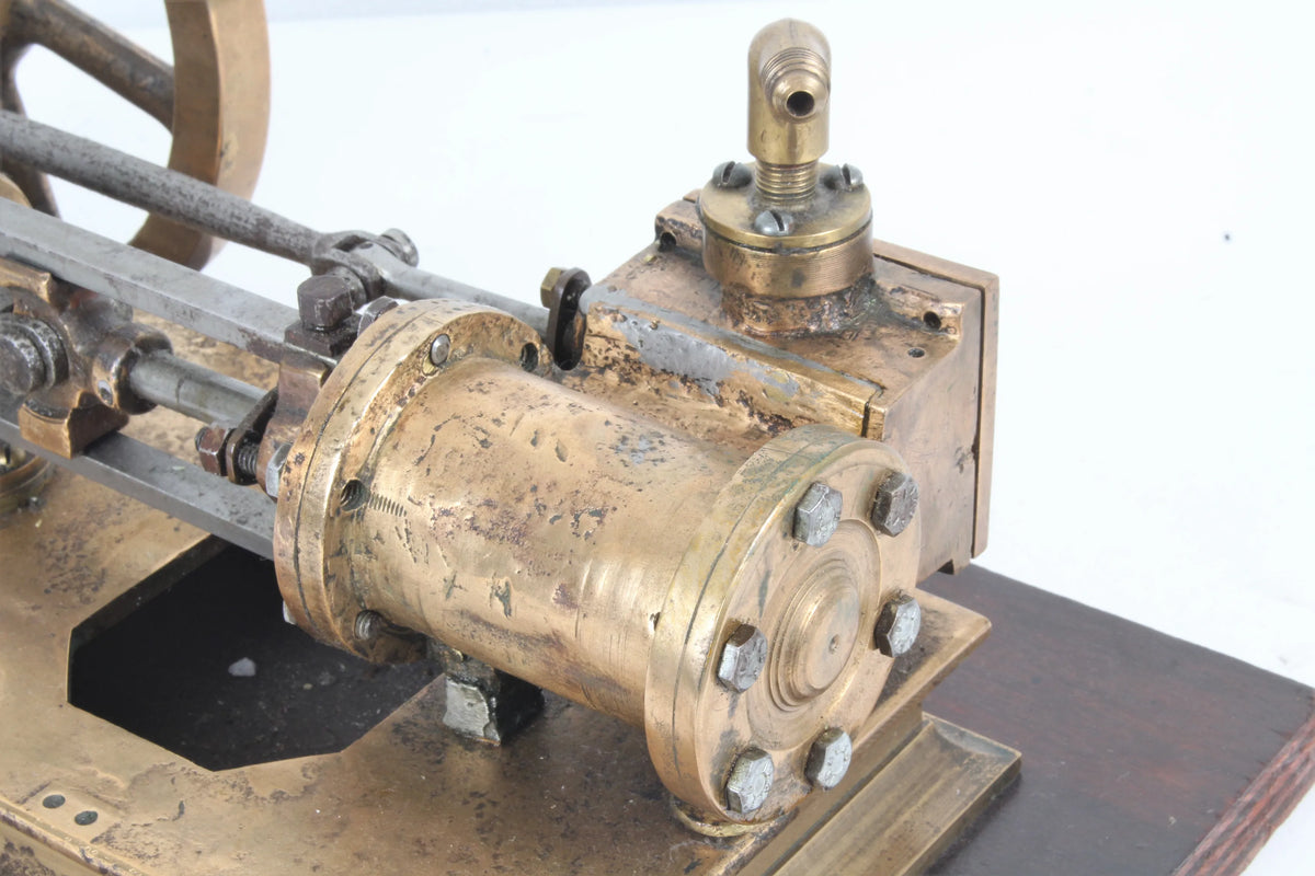 Vintage horizontal mill engine