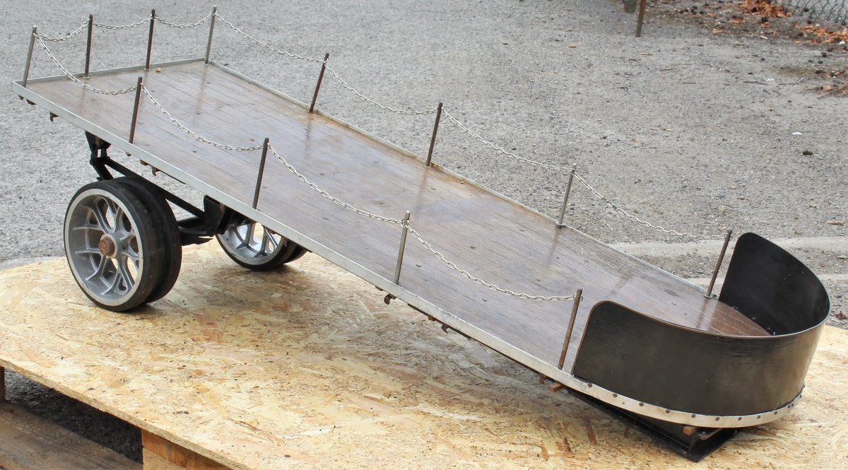 2 inch scale Clayton steam wagon with articulated trailer