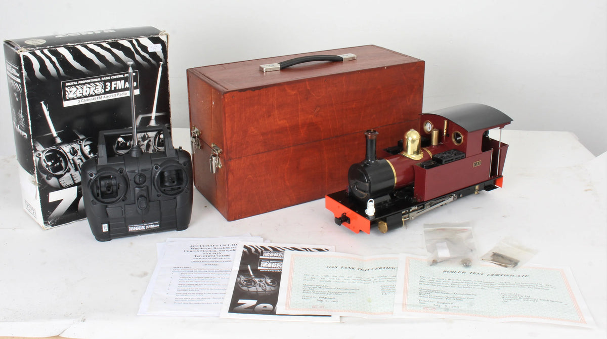 32/45mm gauge radio-controlled Accucraft "Wrekin"