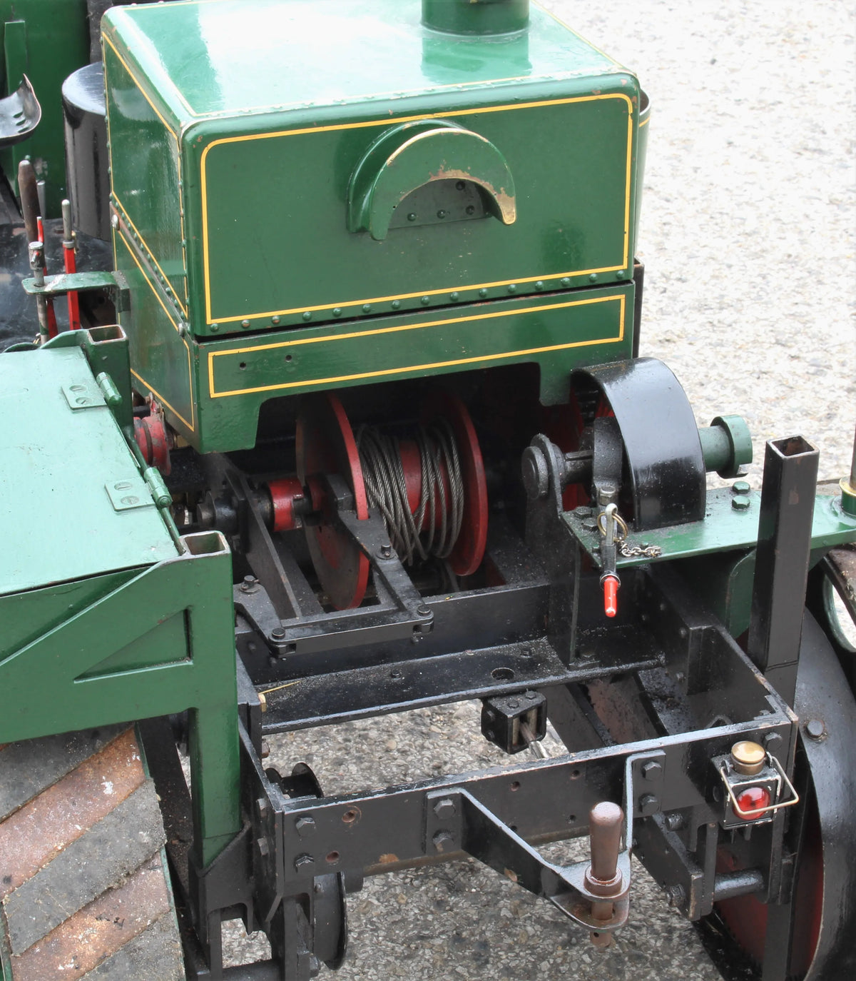 3 inch Suffolk Dredging tractor with driving truck & road trailer