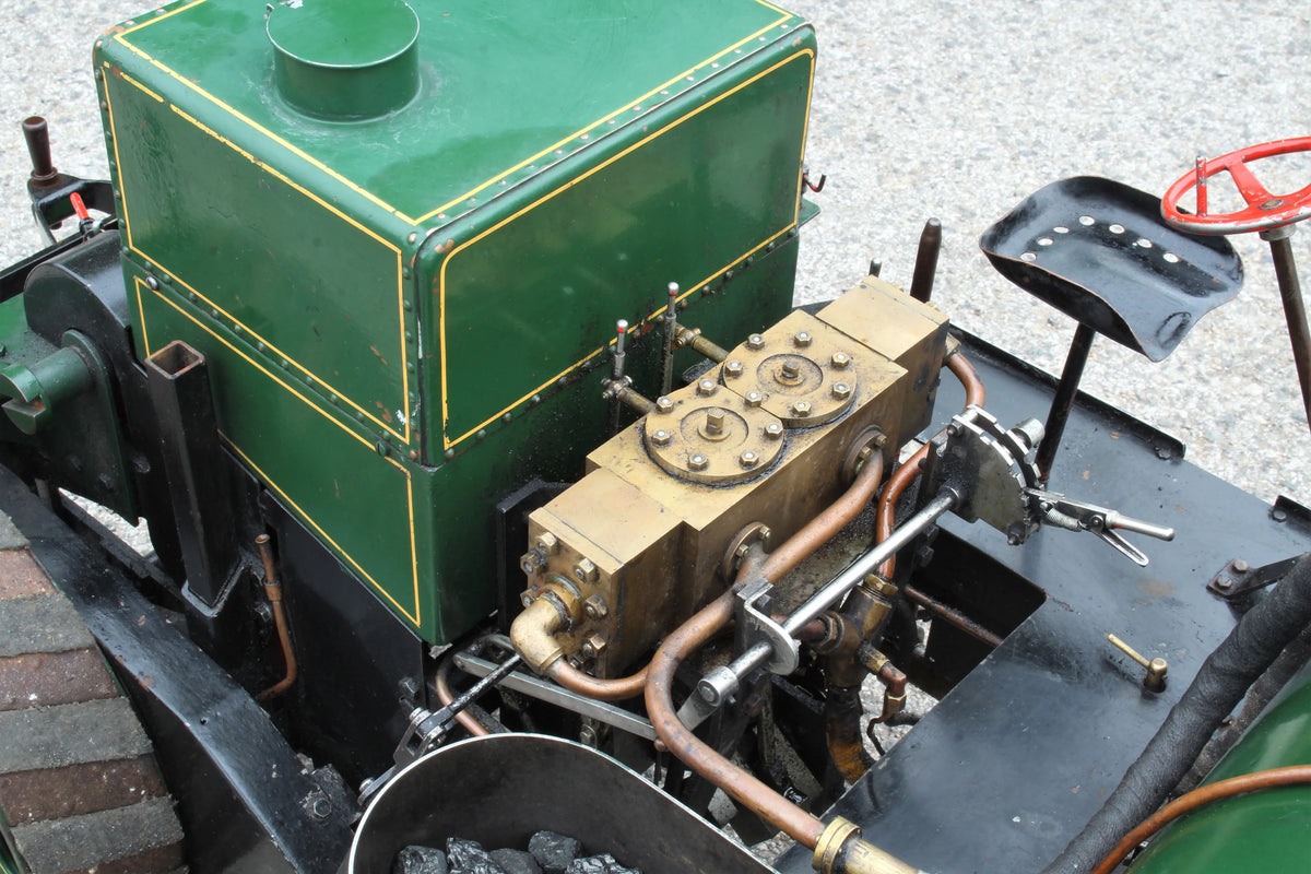 3 inch Suffolk Dredging tractor with driving truck & road trailer