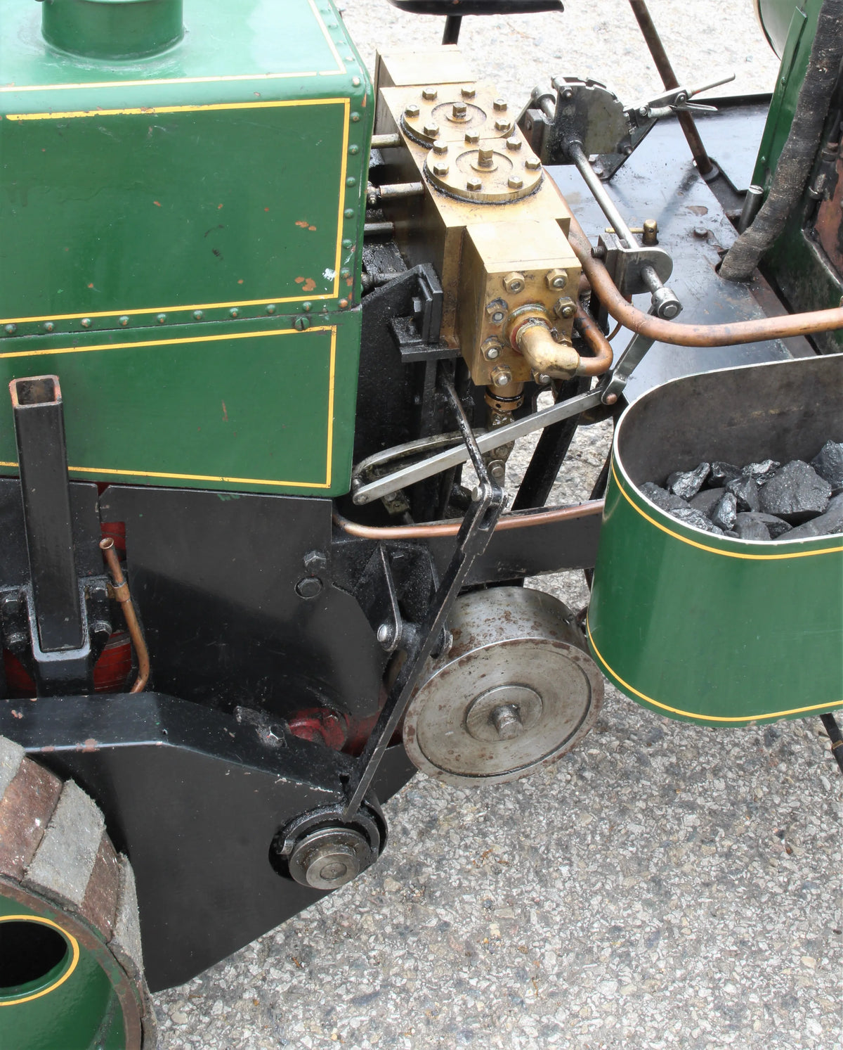 3 inch Suffolk Dredging tractor with driving truck & road trailer