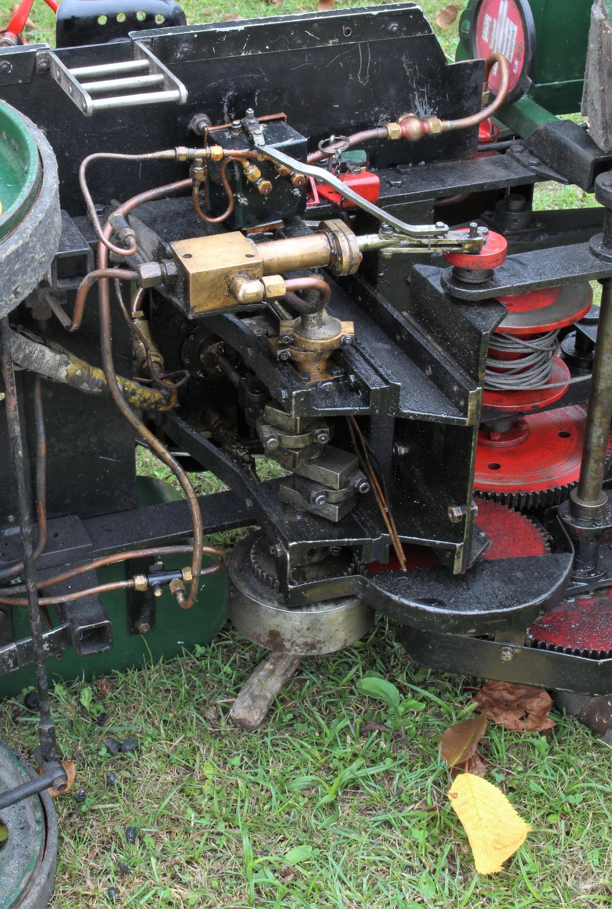 3 inch Suffolk Dredging tractor with driving truck & road trailer
