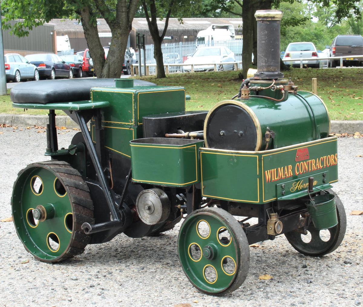 3 inch Suffolk Dredging tractor with driving truck & road trailer