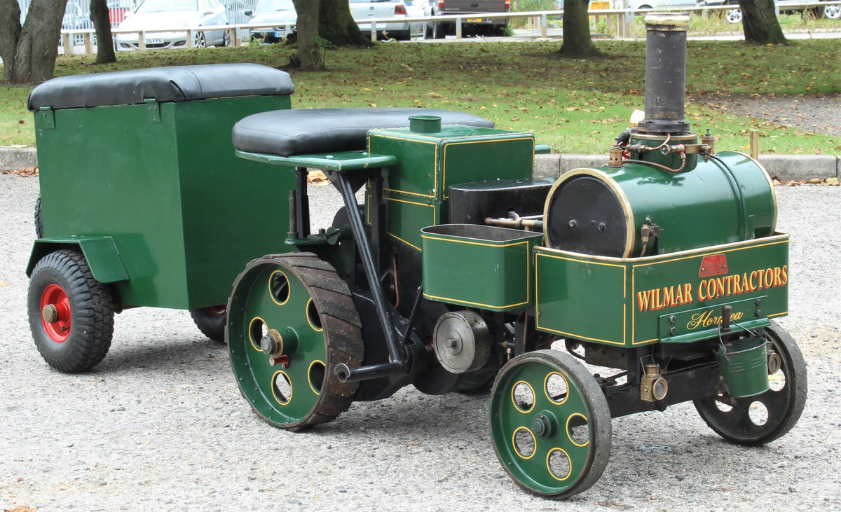3 inch Suffolk Dredging tractor with driving truck & road trailer
