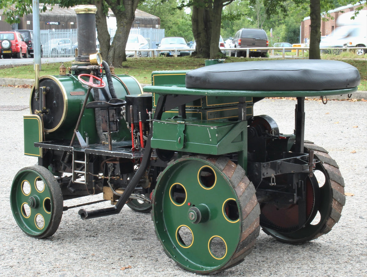 3 inch Suffolk Dredging tractor with driving truck & road trailer