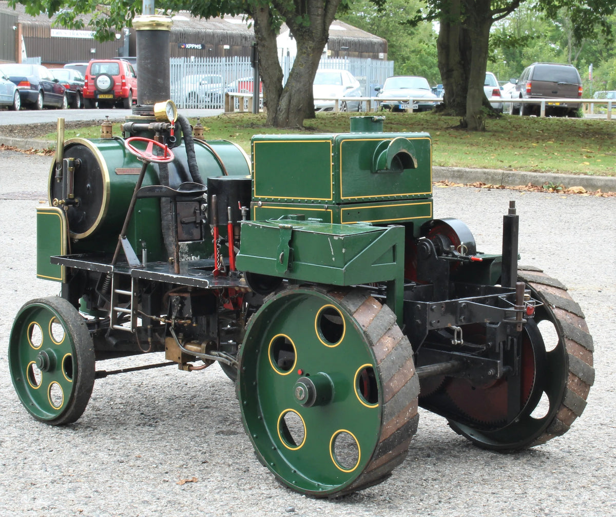 3 inch Suffolk Dredging tractor with driving truck & road trailer