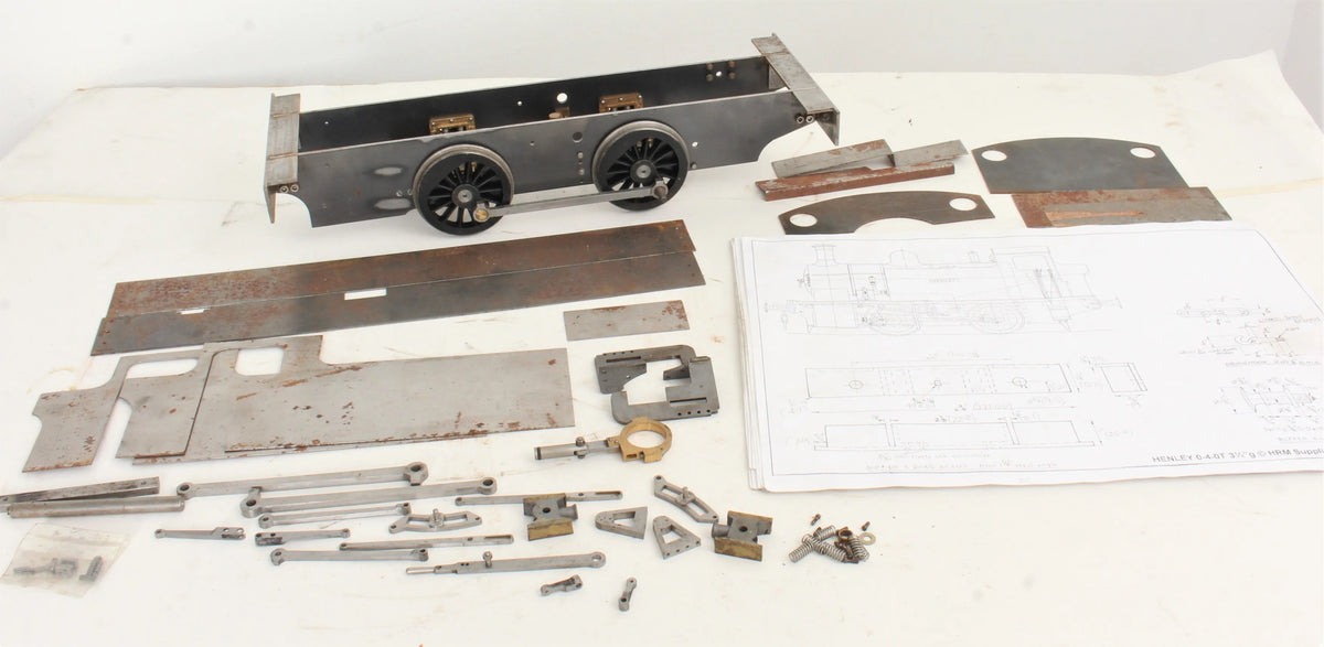 3 1/2 inch gauge 0-4-0T "Henley" chassis