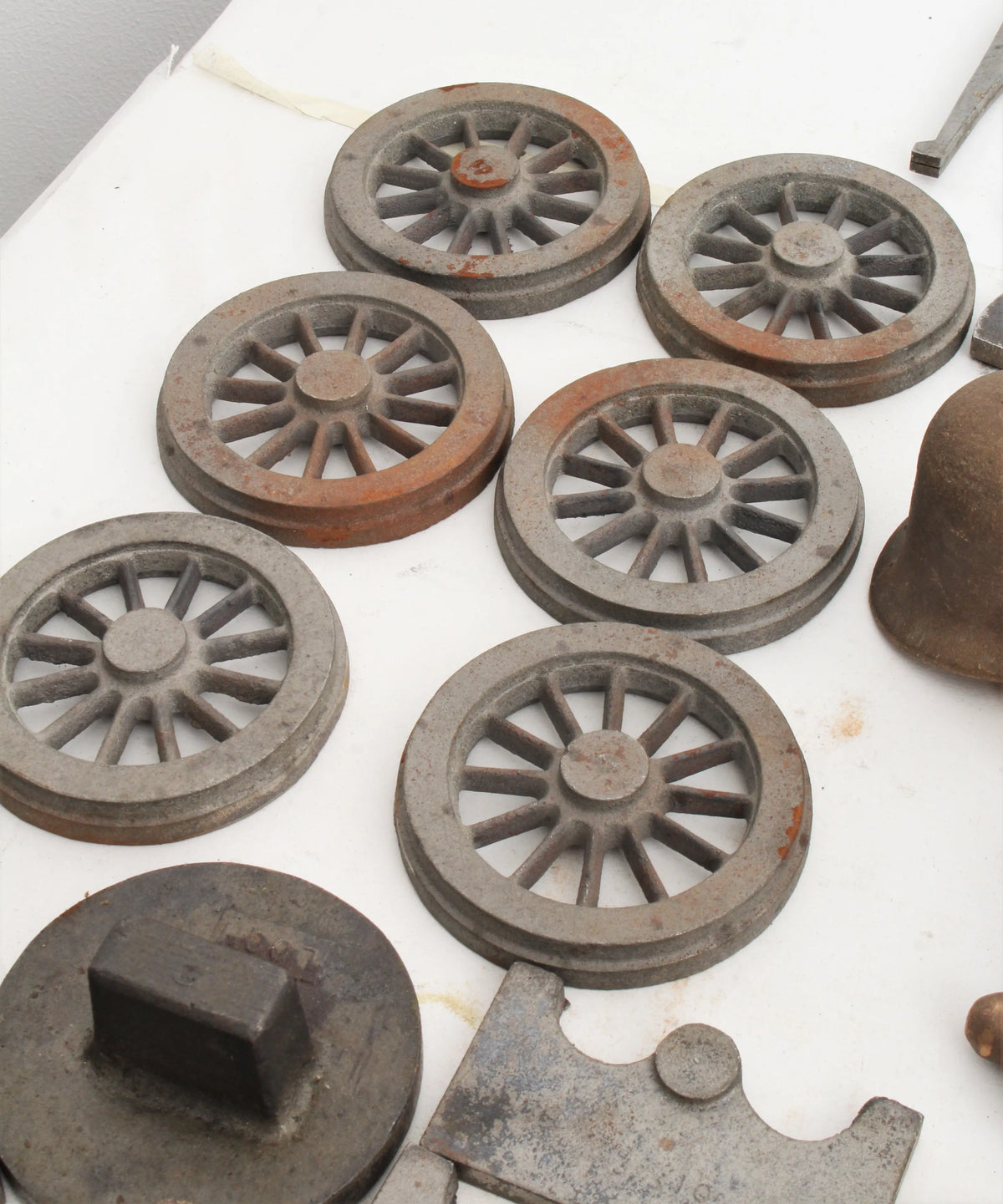 3 1/2 inch gauge Jones Goods frames & castings