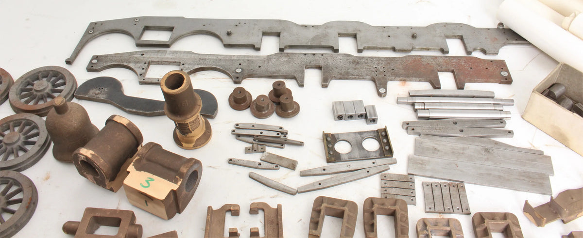 3 1/2 inch gauge Jones Goods frames & castings