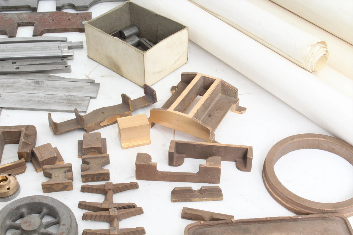 3 1/2 inch gauge Jones Goods frames & castings