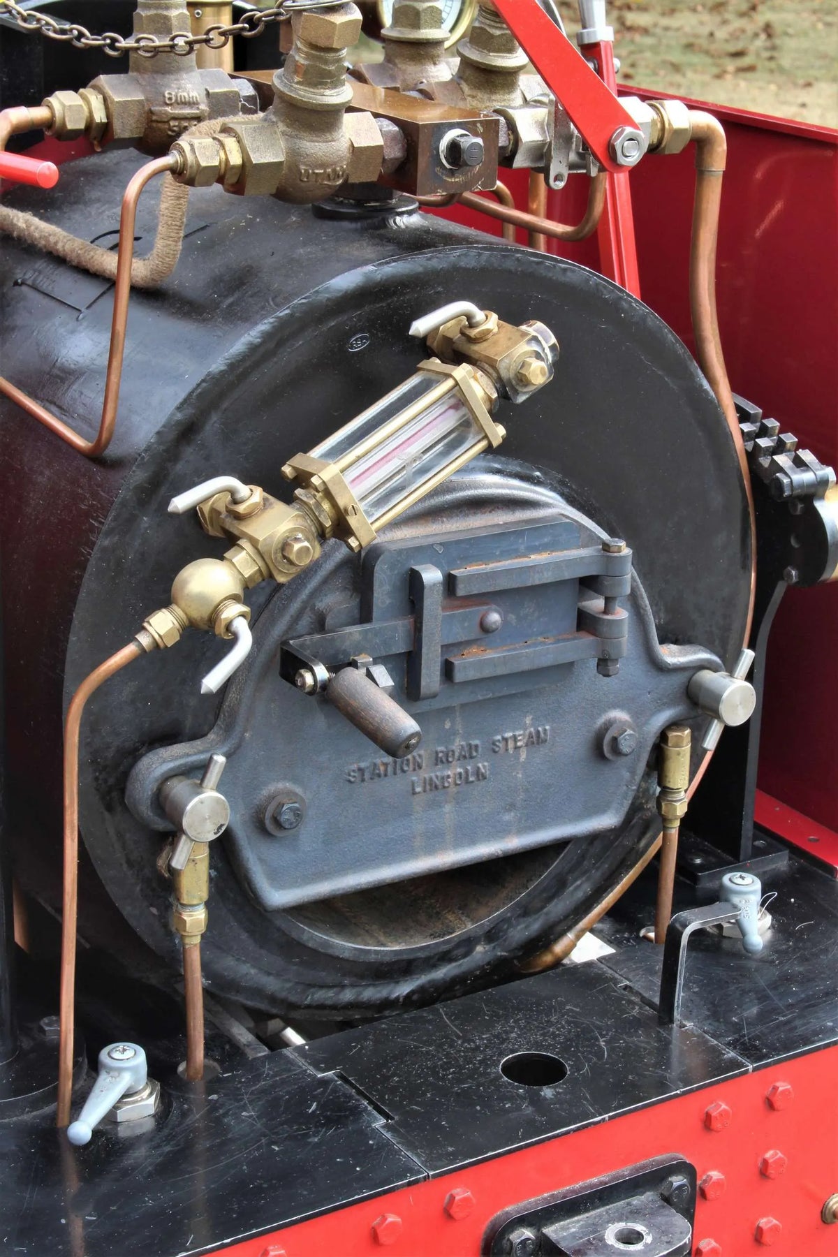 7 1/4 inch gauge Stafford 0-4-0ST, works number 1326, with driving truck