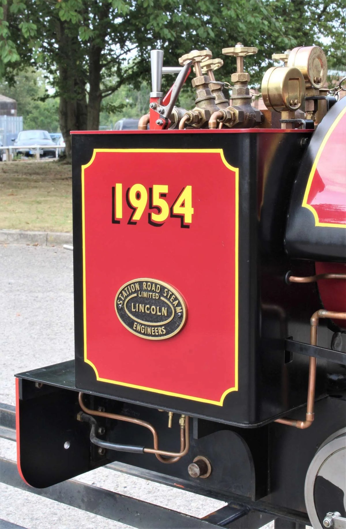 7 1/4 inch gauge Stafford 0-4-0ST, works number 1326, with driving truck