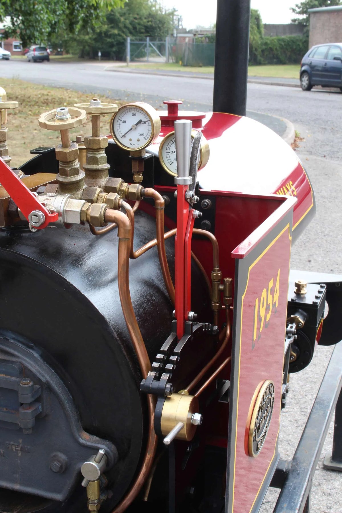 7 1/4 inch gauge Stafford 0-4-0ST, works number 1326, with driving truck