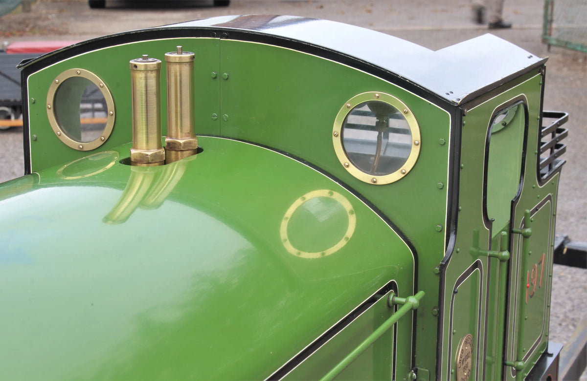 7 1/4 inch gauge "Holmside" 0-6-0T