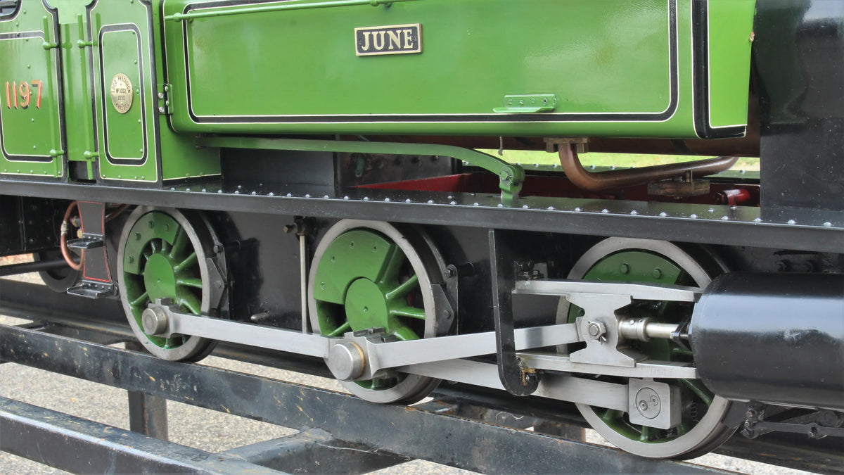 7 1/4 inch gauge "Holmside" 0-6-0T