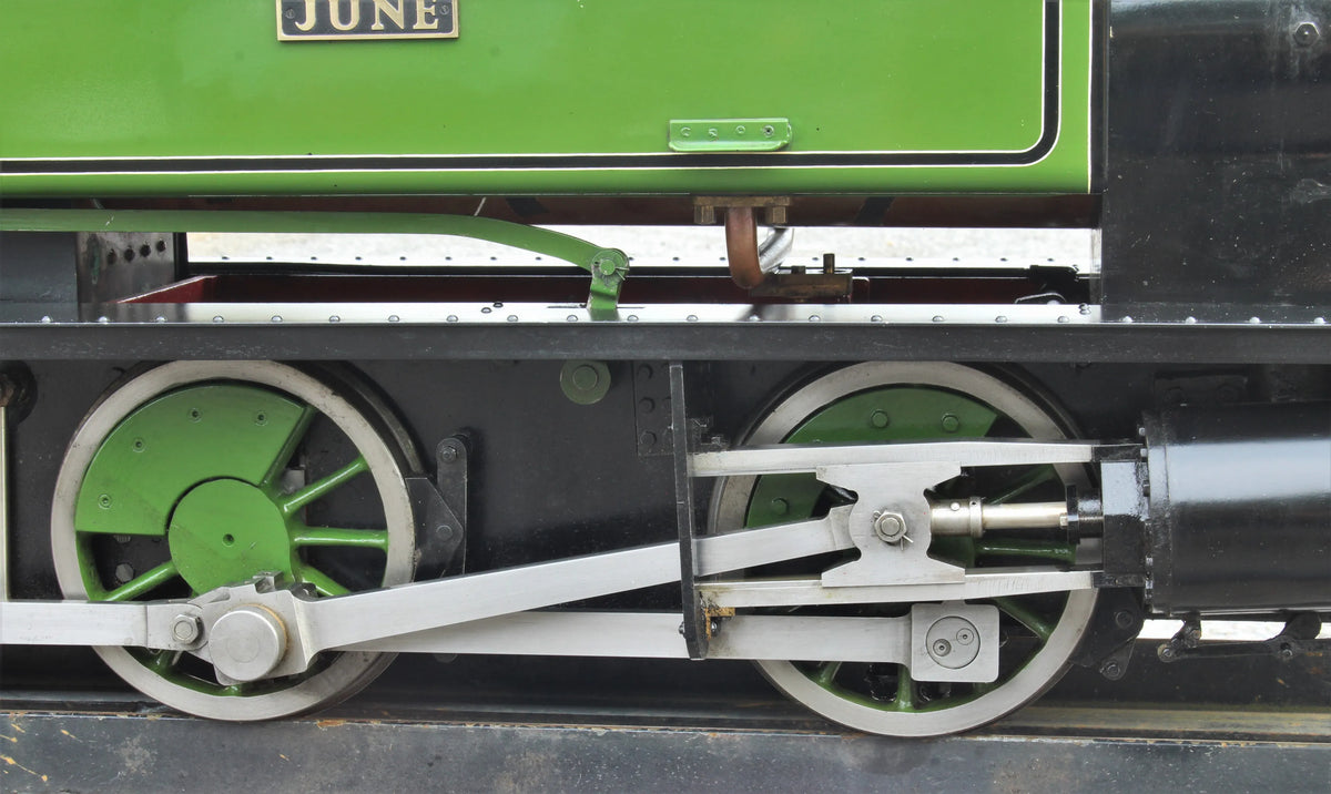 7 1/4 inch gauge "Holmside" 0-6-0T