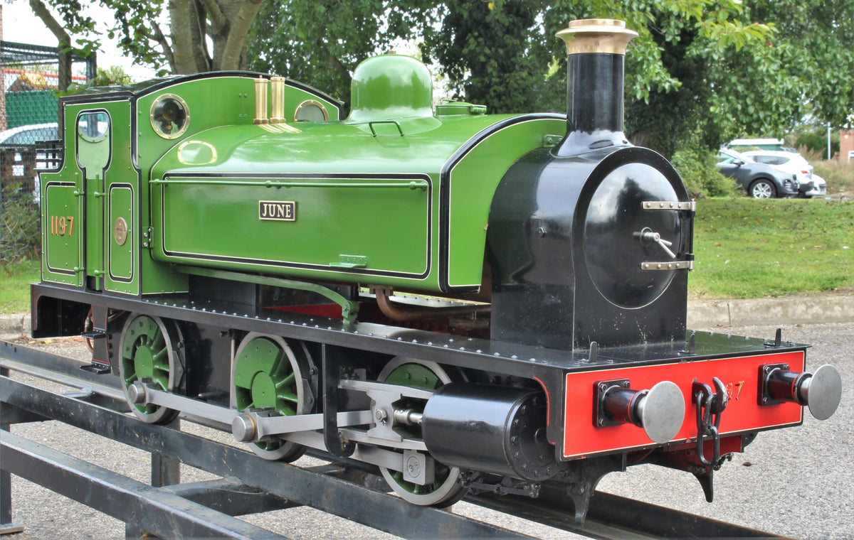 7 1/4 inch gauge "Holmside" 0-6-0T
