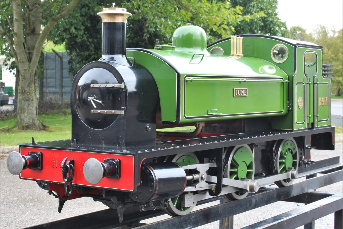 7 1/4 inch gauge "Holmside" 0-6-0T