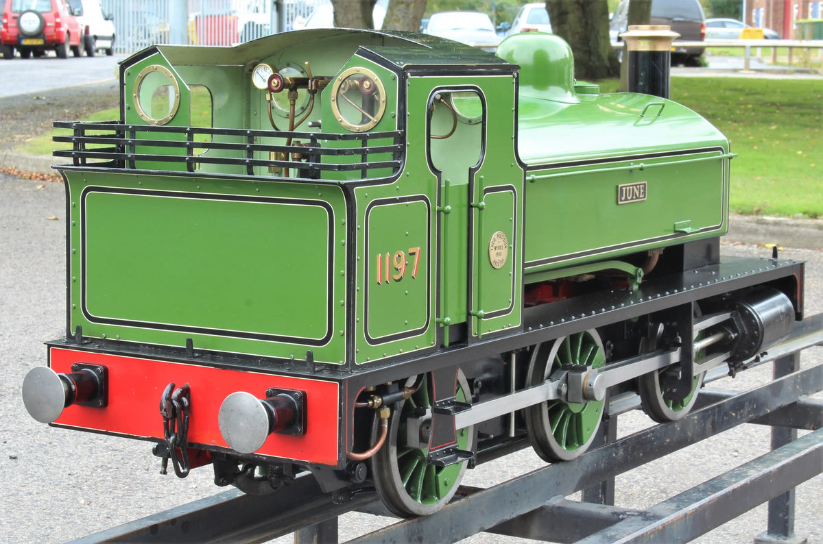 7 1/4 inch gauge "Holmside" 0-6-0T