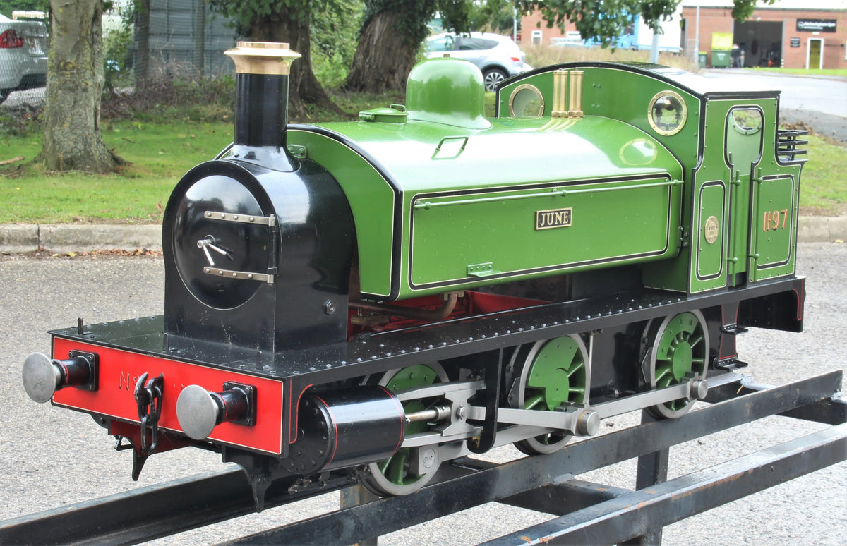 7 1/4 inch gauge "Holmside" 0-6-0T