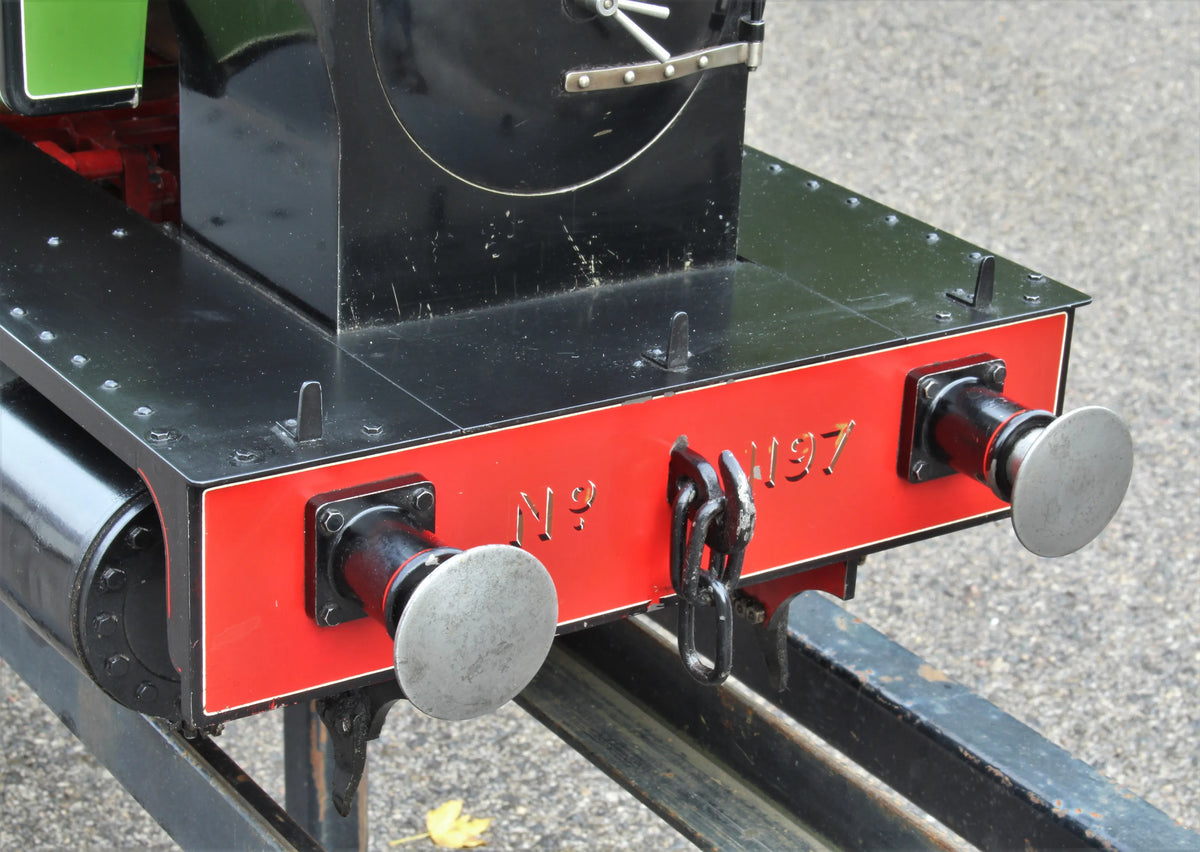 7 1/4 inch gauge "Holmside" 0-6-0T