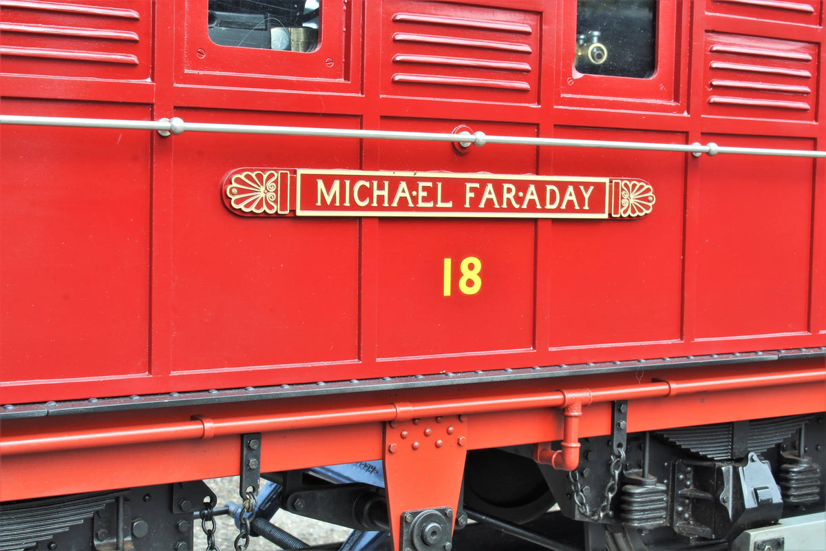 7 1/4 inch gauge Metropolitan Bo-Bo "Michael Faraday No.18"